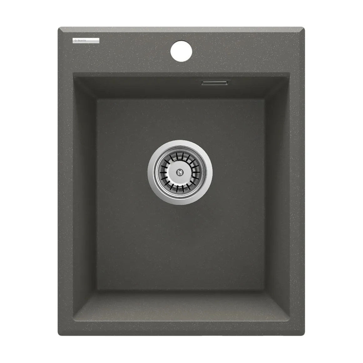 deante 1 Becken Granitspüle ERIDAN ohne Abtropffläch anthrazit metallic