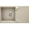 deante Granit-Einbauspüle Evora sand 78 x 44 cm