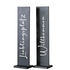 Dekoaufstseller Cartello LxBxH 20 x 15 x 77 cm sortiert