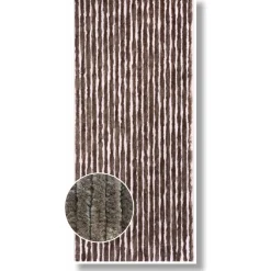 Deko-Vorhang dunkelbeige