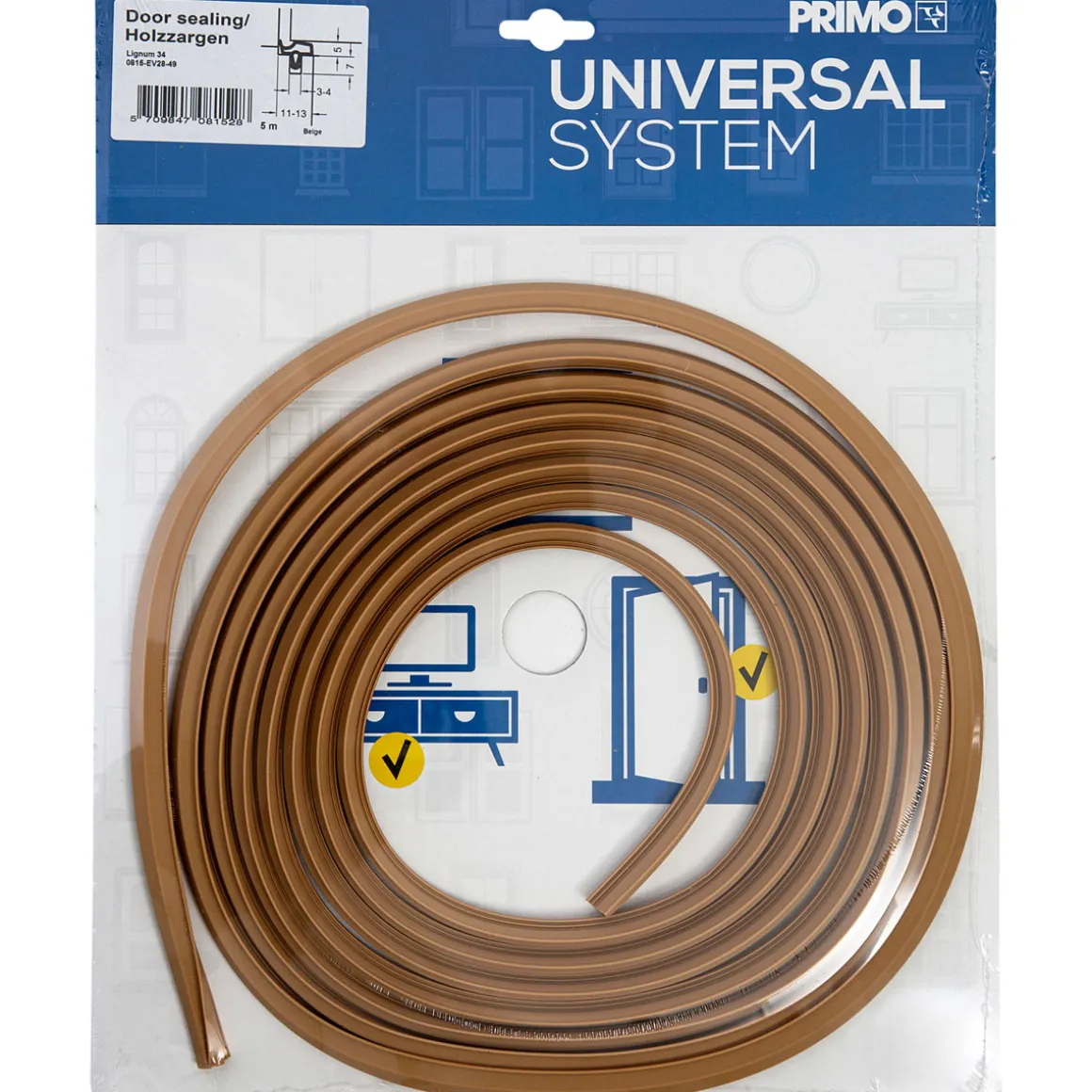 Dichtung Lignum 34 Holzzarge