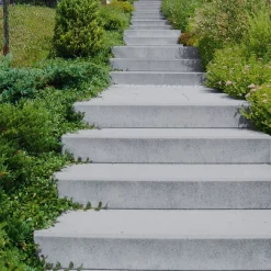 Diephaus Blockstufe grau 125 x 35 x 15 cm