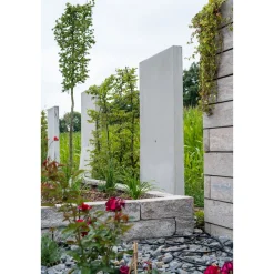 Diephaus L-Stein bewehrt grau 205 x 100 x 115 x 12 cm