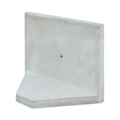 Diephaus L-Stein Ecke Sichtbeton grau 40 x 100 x 30 x 5 cm