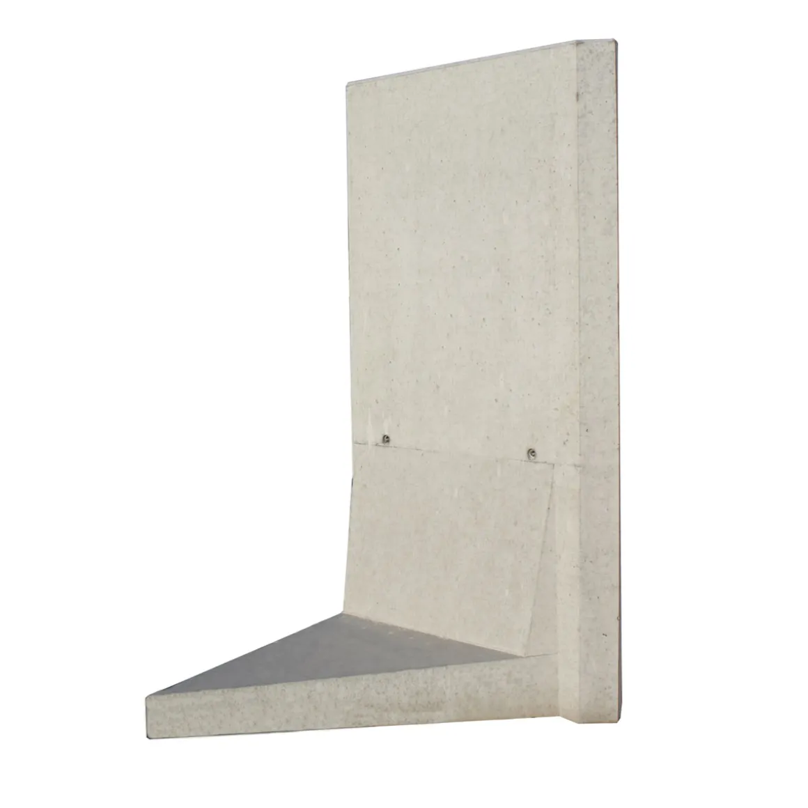 Diephaus L-Stein-Ecke bewehrt 90 180 x 100 cm zweiteilig