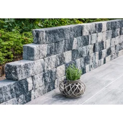 Diephaus Mauerstein Cup Weiss-Schwarz 42 x 21 x 12,5 cm