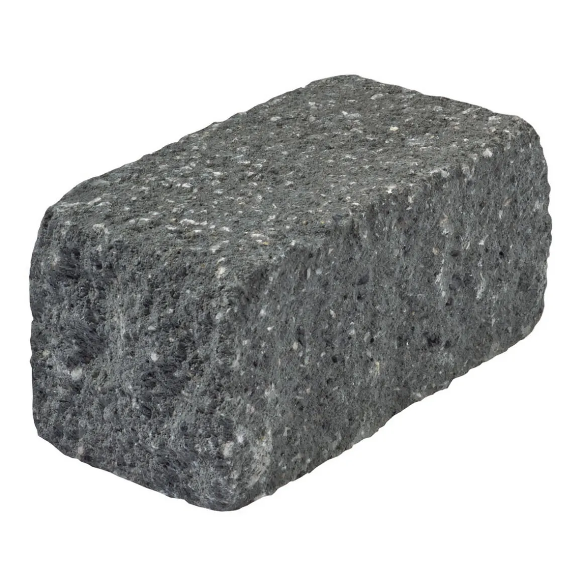 Diephaus Mauerstein Cup-Kombi schwarz 25 x 12,5 x 12,5 cm