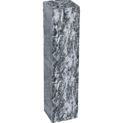 Diephaus Palisade Weiß-Schwarz 75 x 15 x 12,5 cm