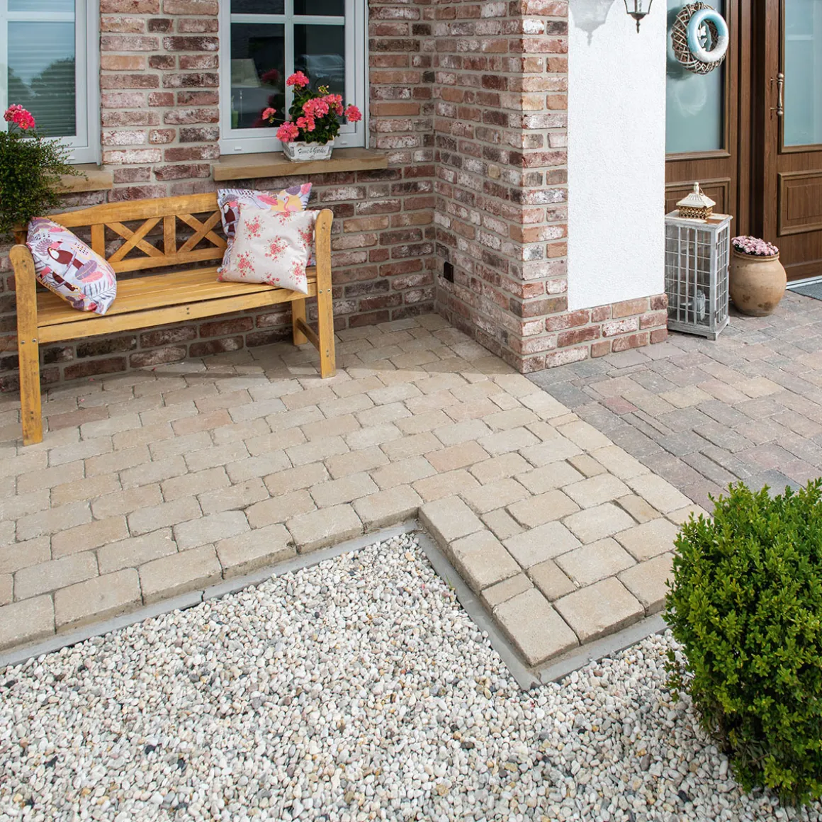 Diephaus Pflaster Antik Sandstein 21 x 14 x 7 cm 1,05 m2 pro Lage