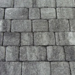 Diephaus Pflaster Nature weiß-schwarz 6 cm 1,04 m2 pro Lage