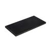Diephaus Strukturierte Platte Schwarz-Basalt 80 x 40 x 4 cm
