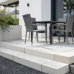 Diephaus Stufe Concrete grau 100 x 35 x 15 cm