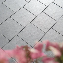 Diephaus Terrassenplatte No. 1 Grace mittelgrau 40 x 40 x 4 cm