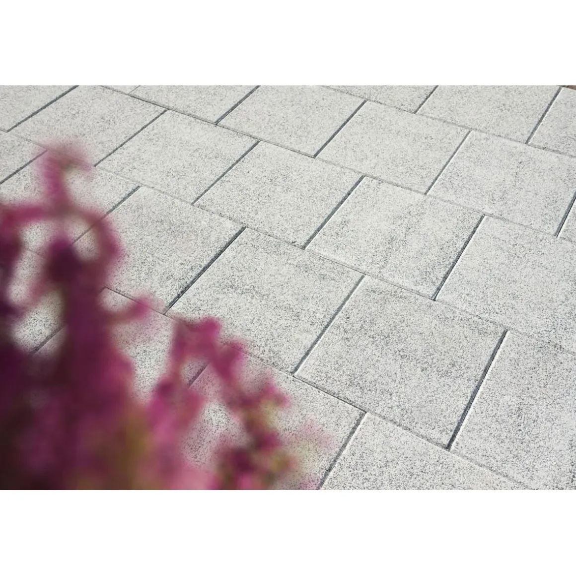 Diephaus Terrassenplatte No 1 Flix 40 x 40 x 4 cm weiß