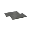 Diephaus Terrassenplatte Fine Schwarz 40 x 40 x 4 cm