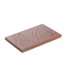 Diephaus Terrassenplatte No.1 Structure 60 x 40 x 4 cm Rot