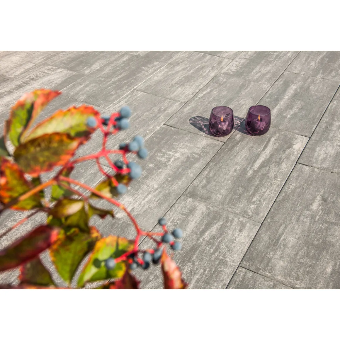 Diephaus Terrassenplatte No 1 Parasol Quarzit 80 x 40 x 5 cm