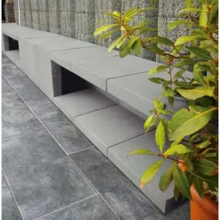 Diephaus U-Stein grau 40 x 40 x 40 cm