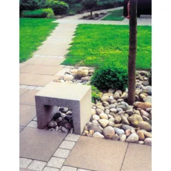 Diephaus U-Stein grau 40 x 40 x 40 cm