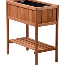 dobar Hochbeet 76 x 80 x 40 cm braun