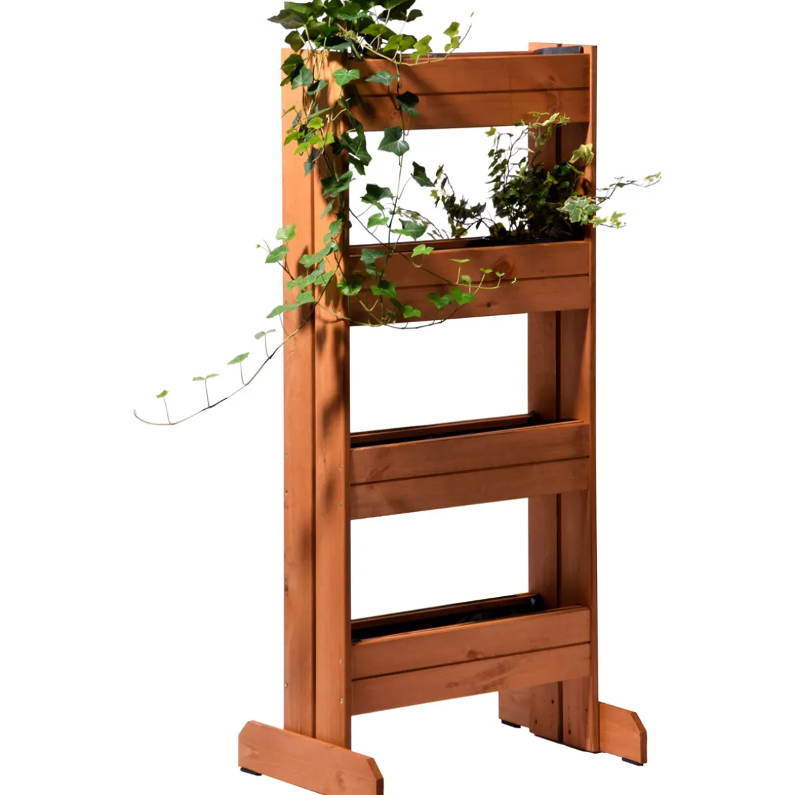 dobar Hochbeet 55 x 125 x 40 cm braun