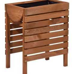 dobar Hochbeet 70 x 45 x 71 cm braun