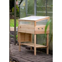 dobar Hochbeet beige 150 x 107 x 50 cm