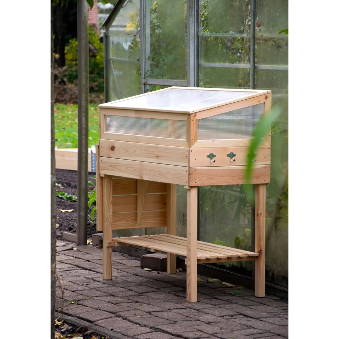 dobar Hochbeet beige 150 x 107 x 50 cm