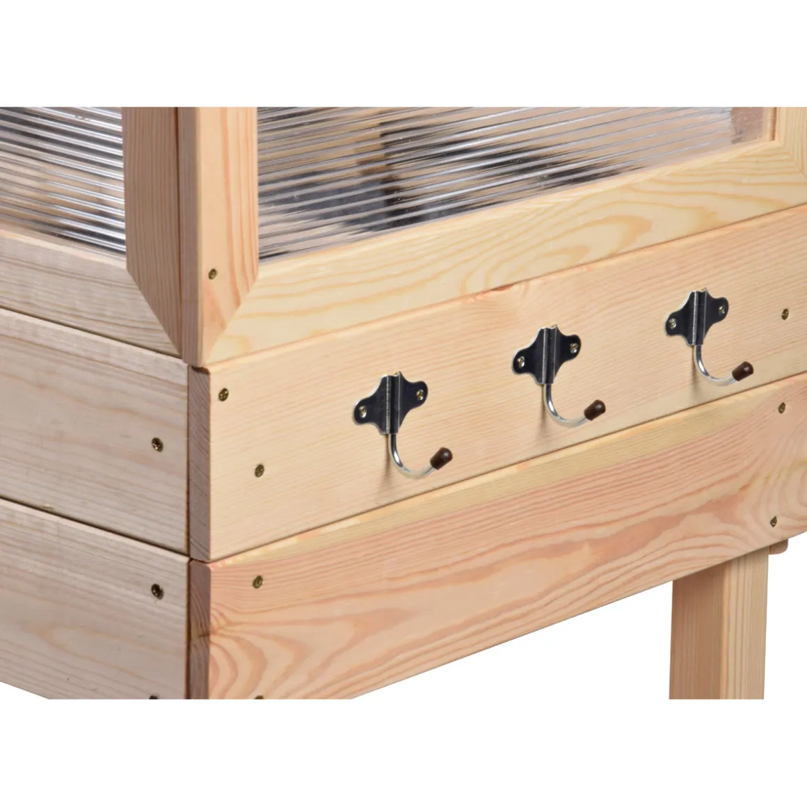 dobar Hochbeet beige 150 x 107 x 50 cm