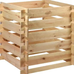 dobar Holz-KomposterStecki 78 x 78 x 78 cm Kiefer natur