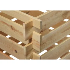 dobar Holz-KomposterStecki 78 x 78 x 78 cm Kiefer natur
