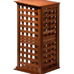 dobar Kaminholzregal braun 39 x 85 x 39 cm