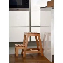 dobar Klapphocker 53/39 x 38 x 45 cm natur