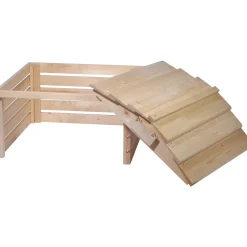 dobar Mährobotergarage 78,5 x 74 x 52,5 cm natur