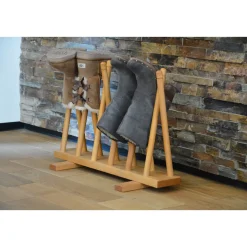 dobar Stiefelhalter 69 x 48 x 31 cm braun