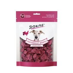 Dokas Snack Entenbrust-Würfel Kichererbsen 150g
