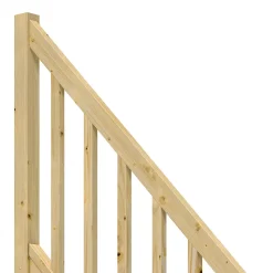 Dolle Raumspartreppe Paris mit Geländer