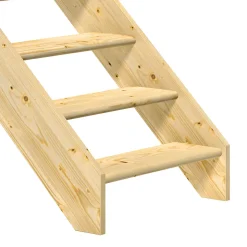 Dolle Raumspartreppe Paris mit Geländer