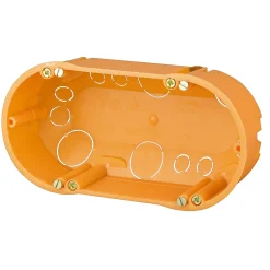 Doppel-Hohlwanddose 45 mm