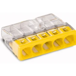Dosenklemme Wago gelb 5 x 0,5-2,5 mm² 30 Stück