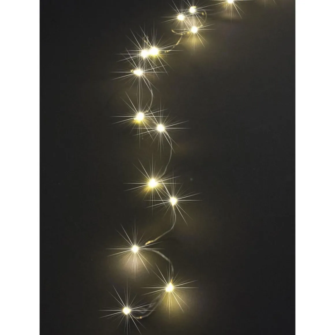 Drahtbeleuchtung 40 LEDs warmweiß