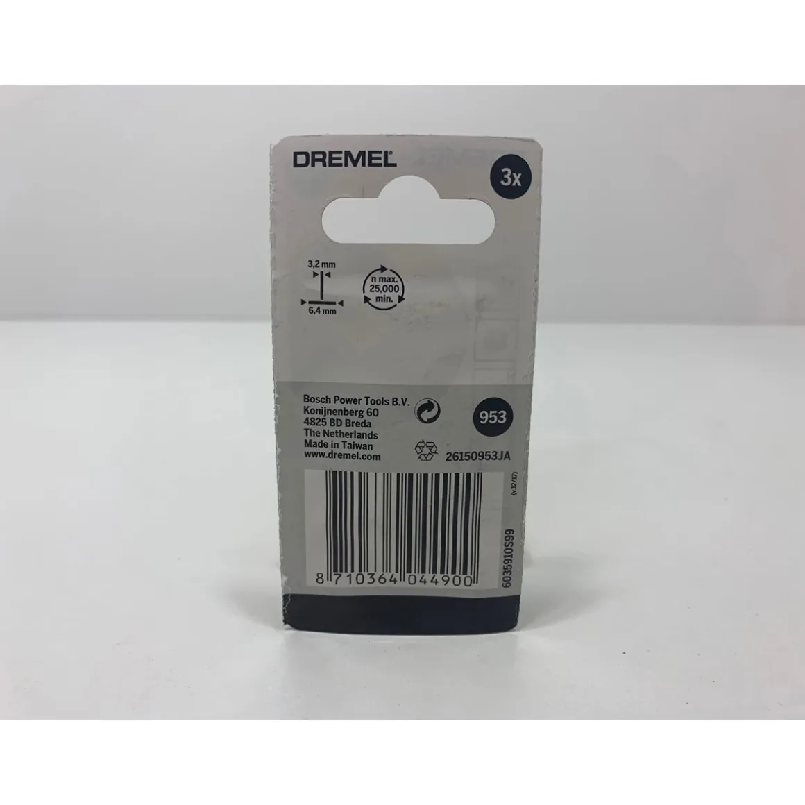 Dremel Aluminiumoxid-Schleifstein Durchmesser 6,4 mm