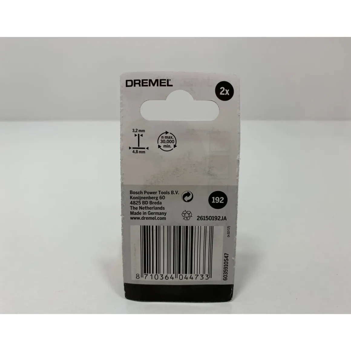 Dremel Hochgeschwindigkeits-Fräsmesser Durchmesser 4,8 mm