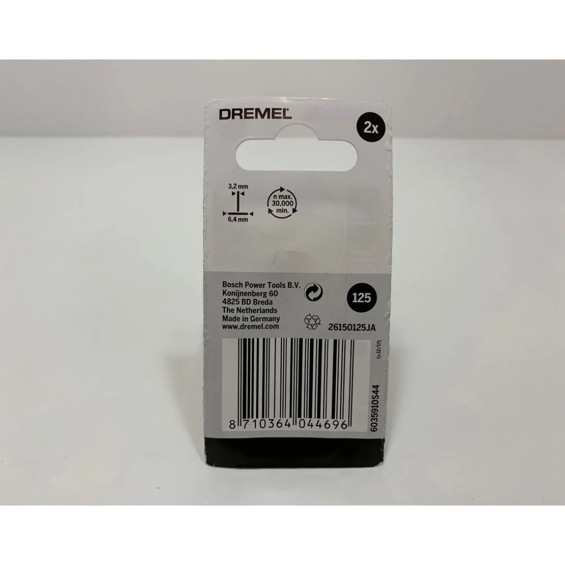 Dremel Hochgeschwindigkeits-Fräsmesser Durchmesser 6,4 mm