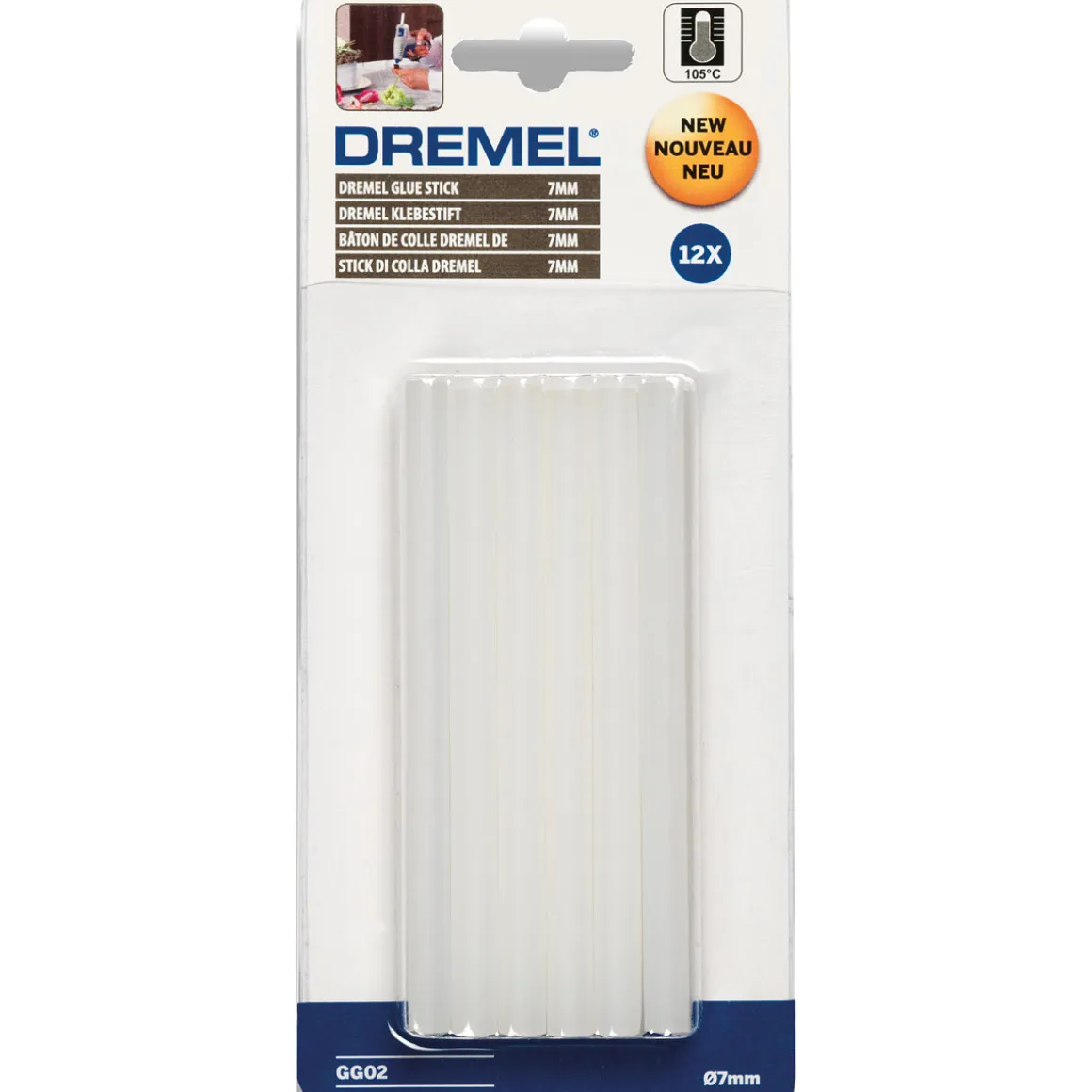 Dremel Klebestifte 7 mm Mehrzweck
