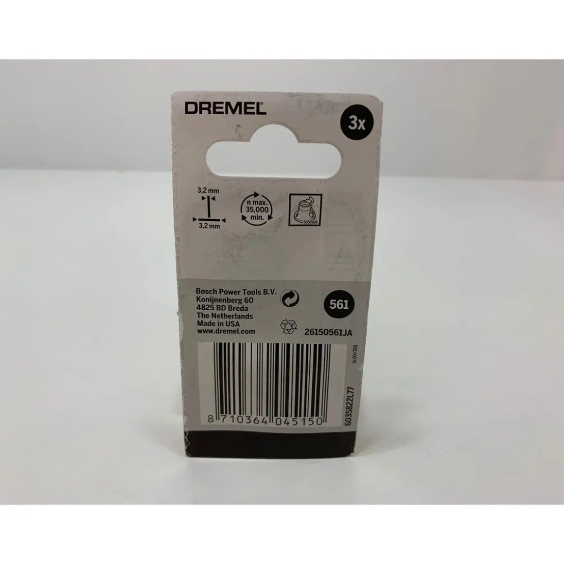 Dremel Spiral-Universal-Fräsmesser Durchmesser 3,2 mm