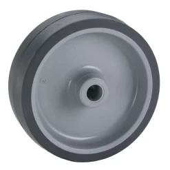 Dörner + Helmer Apparaterollen-Rad mit TPE-Lauffläche und Gleitlager 75 x 25 mm