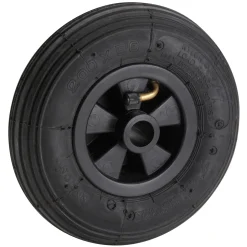 Dörner + Helmer Ersatz-Luftrad mit Kunststofffelge und Rillenprofil 200 x 50 mm