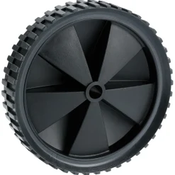 Dörner + Helmer Ersatzrad mit Kunststofffelge Gleitlager und Stollenprofil 150 x 30 mm