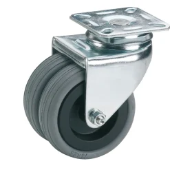 Dörner + Helmer TPE-Doppelrolle extrem belastbar 75 x 25 mm